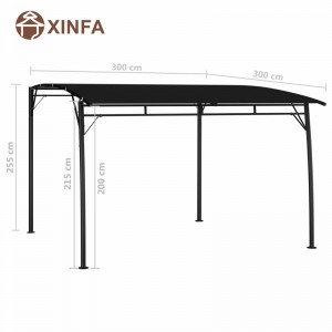 Grills miotail barbeque campála campála BBQ Úsáid Gníomhaíocht Páirtí Lasmuigh de Gazebo